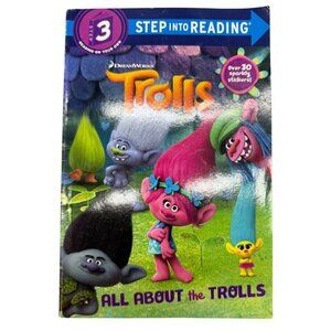 Dreamworks Trolls All About The Trolls Step Into Reading Level 3 Book READ